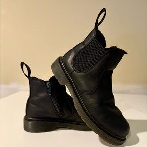 Dr. Martens Kids Black Chelsea Boots